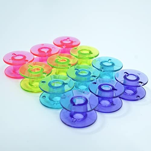 Singer Coloured Bobbins Pack of 12 for Current Models
