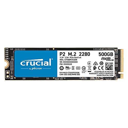 【新品・未使用・未開封】 Crucial SSD P2 500GB ×2個 41gqFuDNMfS.jpg