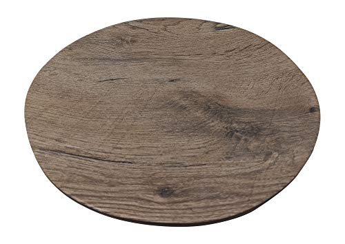 Giannas-Home-12-Piece-Rustic-Farmhouse-Melamine-Heavy-Weight-Plastic-Dinnerware-Set-Wood-Grain Giannas Home 12 Piece Rustic Farmhouse Melamine Heavy Weight Plastic Dinnerware Set Wood Grain