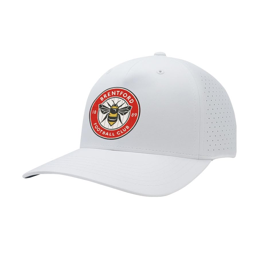 Brentford FC Soccer Premium High Point Hat - White miniatura 1