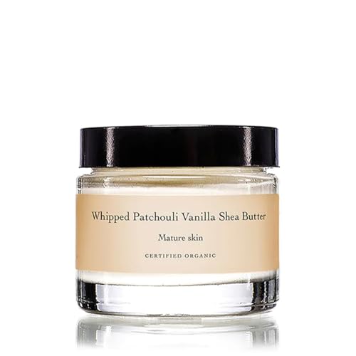 evanhealy Whipped Patchouli Vanilla Shea Butter | Organic Handcrafted Shea Butter | Skin Moisturizer for Face & Body | Shea Moisture For Dry & Dehydrated Skin