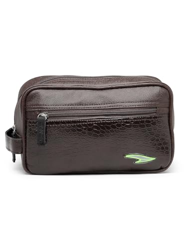 Image of ASIAN Premium Brown Textured Sling Pouch | Compact, Stylish & Travel-Ready Bag for Women and Girls