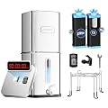 Purewell 5-Stage Filtration Alkaline-Enhanced Gravity Water Filter System with Water Level Window & Smart Timer, Certified to Reduce Lead, Total PFAS, Mercury, and Chlorine, Up to pH 9, SQH-2.25G