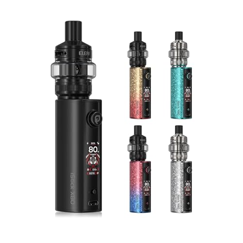 yX80zdq^oR Eleaf iStick X80 bh{́iC[[t ACXeBbNj+5ml Melo X Ag}CU[ ^N X^[^[Lbg 510F|CU[ 3200mAhobe[ 80W Type-C[dΉ  V[V 