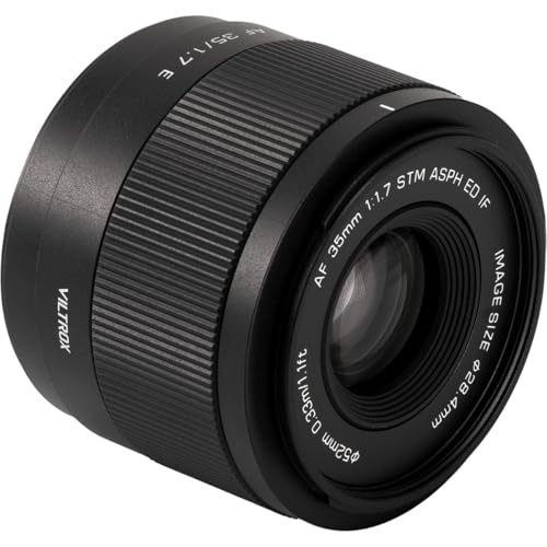 Objectif AF 35 mm F1.7 Viltrox Air APS-C Sony E-mount noir - 4