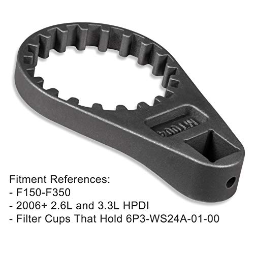 Fuel Water Separator Wrench for Yamaha 2006-2020 with 6P3-WS24A-01-00 Filter YB-ACC04