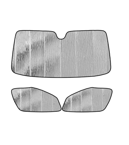 Pigenius Windshield Sunshade and Front Side Window Sun Shades (2Pcs) for Mercedes-Benz Sprinter...