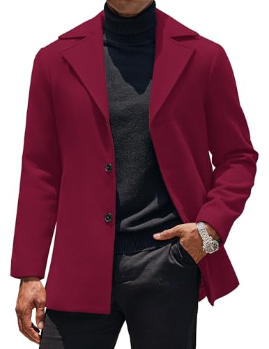 Trench pour homme pour rester élégant sous le vent frais manteau léger
