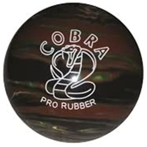 EPCO Candlepin Bowling Ball- Cobra Pro Rubber - Camouflage (4 1/2 inch- 2lbs. 6oz.) 1 Ball