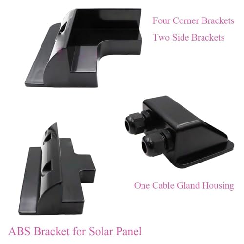 Support d'angle solaire sans perçage pour caravane et camping-car - 6