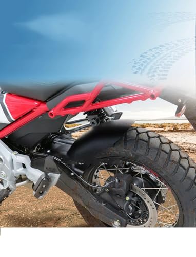 Garde-boue arrière moto Guzzi V85TT pour voyager au sec par temps de pluie