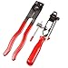 Qbace 2pcs Auto Cv Joint Boot Clamps Pliers Car Banding Tools Kit Set