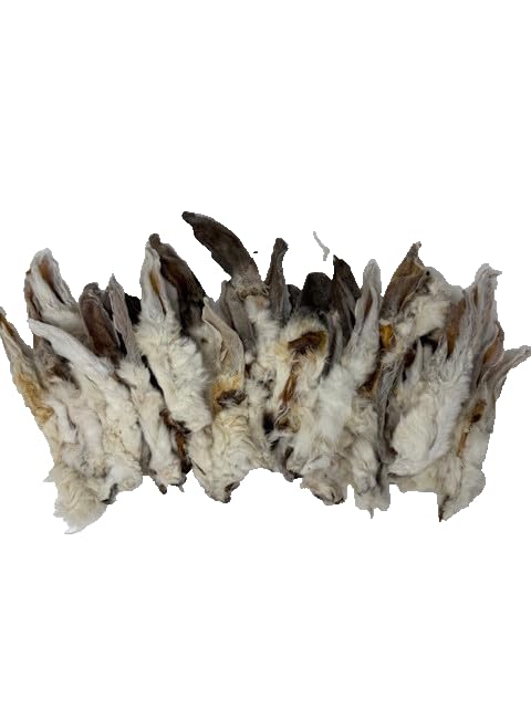Natural Furry Rabbit Ears for Dogs Natural De-Wormer, 100% Natural Dog Treat 30 Pieces, 1 count (Pack of 30) - Image 2