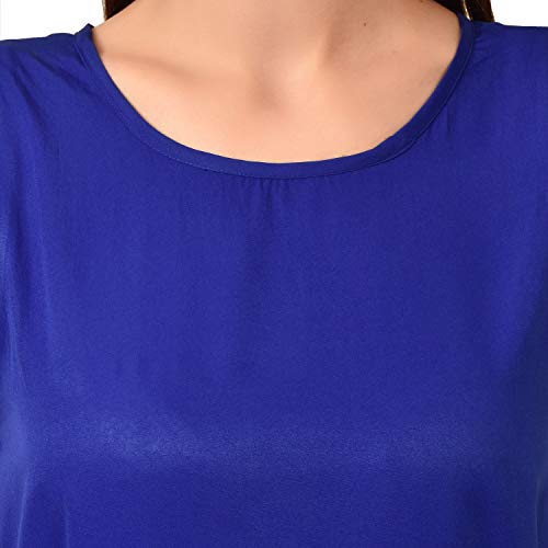 Image of Women's Sleeveless Peplum Top with Waist Tie Belt