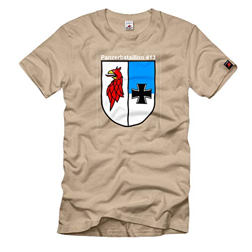 Emblème de bataillon blindé Tergelow PzBtl 413 pour vos sorties outdoor