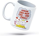 PROMO SHOP - Tazas Personalizadas para Parejas, Tazas de Desayuno Ideales para Regalar a Parejas y Enamorados, Tazas Originales, Regalo de San Valentín o Navidades (Chu-Chu-Chuli)