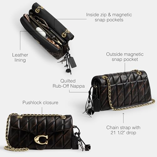 Image of Coach Women's Quilted Tabby Shoulder Bag 26 | Quilted