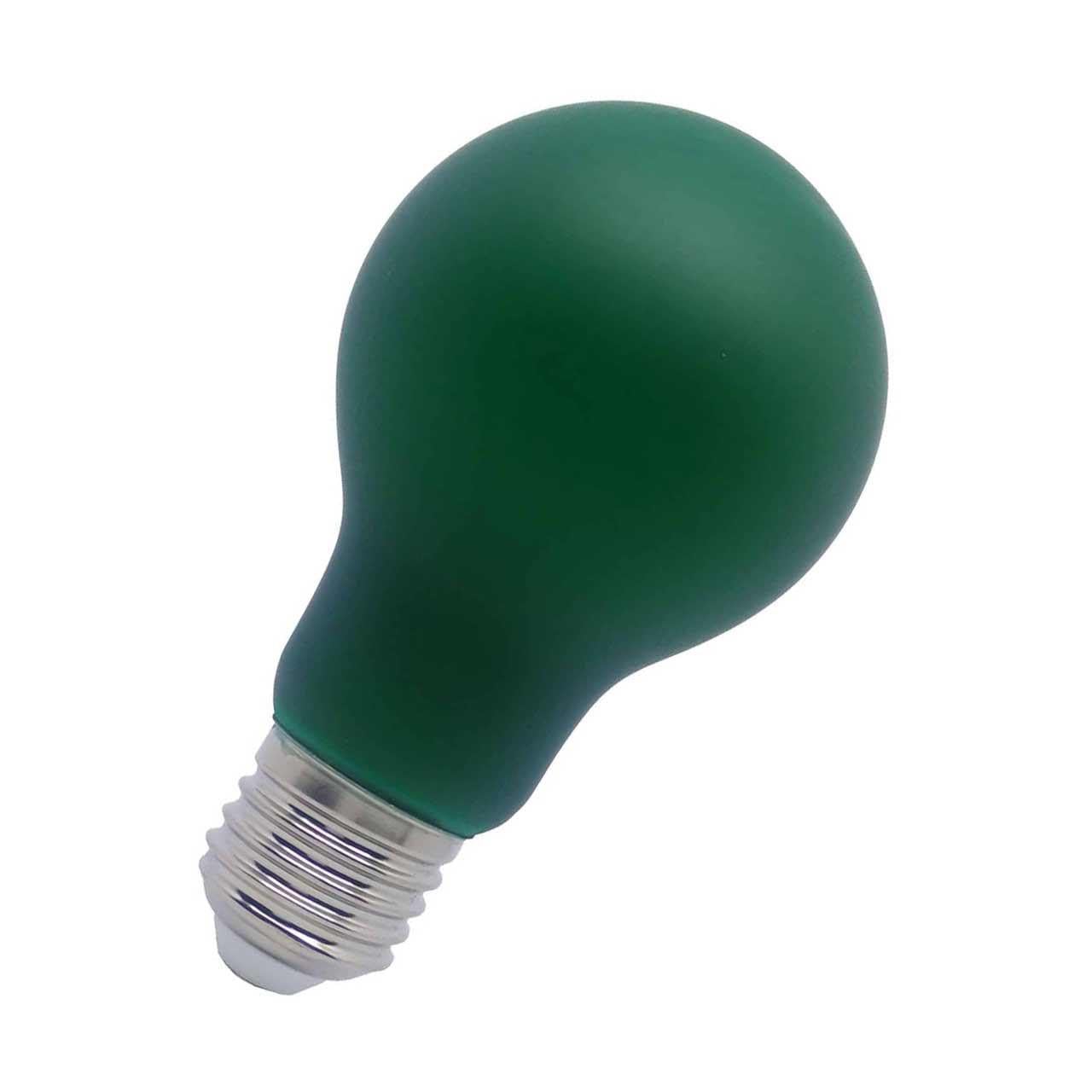 Opus 4 watt GLS LED ES E27 Screw Cap Green Light Bulbs