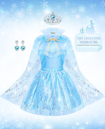 Disfraz de princesa para niñas 3 a 6 años miniatura 3