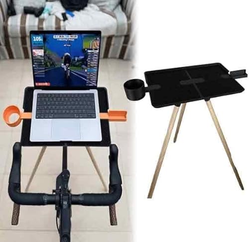 Multi-Function Bike Trainer Desk for Zwift Cycling Trainer - Laptop