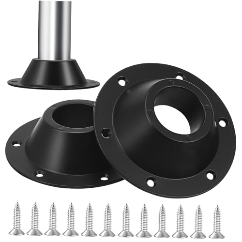 CLISPEED 2 Piezas Base de Mesa para vehículos recreativos Soporte de Mesa Camper Soporte de Mesa para autocaravanas Montaje de Mesa campista Patas Mesa Montaje de Base de Mesa