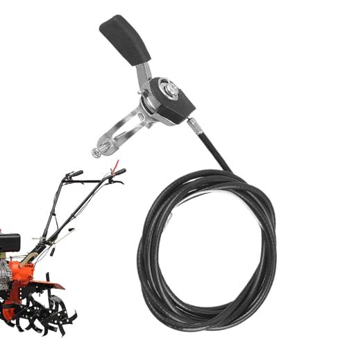 Cable Acelerador - 150g Antideslizante Inoxidable | Interruptor Mando Para Cultivadora Cortacésped Bicicleta Remolque Náutica | Reemplazo Motor Gasolina Eléctrico Mini Motocultor