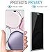 Anbzsign (2+2 Pack for Honor Magic 7 Lite / X9c 5G Privacy Screen Protector and Camera Lens Protector, Flexible Film Anti-Spy Case Friendly.