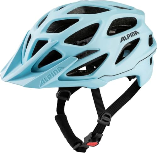 Casco de bicicleta Alpina Mythos 3.0 azul mate contra impactos en ruta de adultos