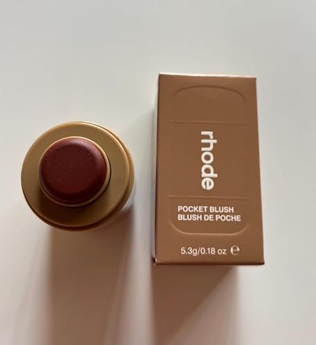 Rhode Pocket Blush, Buildable Hydrating Cream, Toasted Teddy