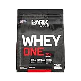 Whey One Concentrado Dark Lab Refil 900g, Chocolate, Ganho de Massa Muscular