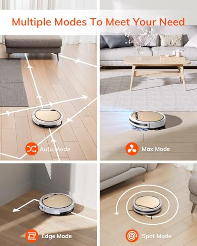 Image of ILIFE V5s Ultra Robot Vacuum and Mop, Strong Suction, 2-in-1 Dry & Wet, Pet Hair Friendly, Multiple Cleaning Modes, Bluetooth, Alexa & Google Home