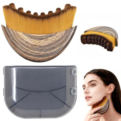Stimolazione linfatica professionale: Il design sagomato che si adatta alle curve del viso, migliorando il naturale processo lenitivo e migliorando la circolazione facciale.