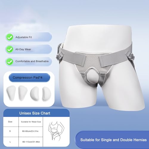 Faja para Hernia Inguinal Ajustable para Hombre y Mujer, Talla L miniatura 2