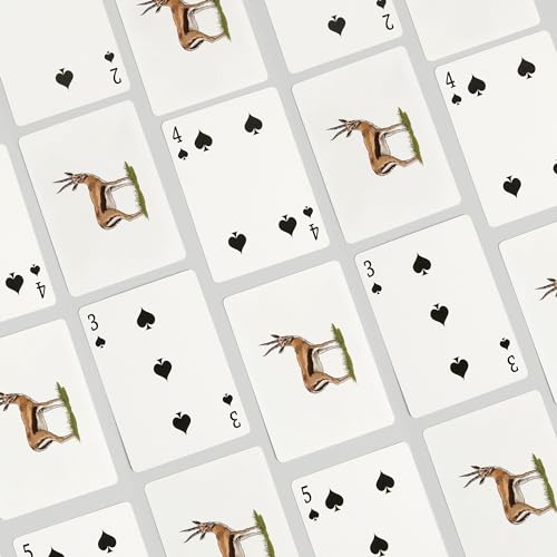 Lantern Press Antelope 52 Cartas Póker para Adultos miniatura 4