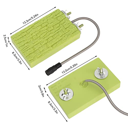 Plateforme chauffante pour perchoir à oiseaux 12V 5W et support de cage pour petit perroquet