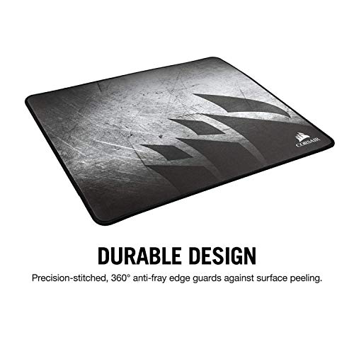 MM350 Tappetino per Mouse da Gioco in Tessuto Anti-Sfilacciamento, Formato XL, Nero - Mousepad - Immagine 2