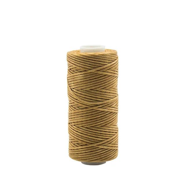Nähgarn, Polyestergarn Nähgarn, 0,8 mm, 50 Meter Dicke, gewachstes Garn(927)
