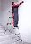 Folding Ladder Ladders,One-Click Folding Telesladder, Step Ladder, Retractable Aluminum Alloy Ladder Multi-Position, Adjustable and Folding Ladder A-Frame Stepladder