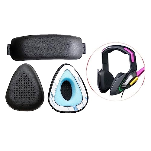 V-MOTA Coussinets compatibles avec casque Razer D.Va Meka, édition exclusive Overwatch – Jeu analogique (RZ04-02400100-R3M1) (coussinets d'oreille +...