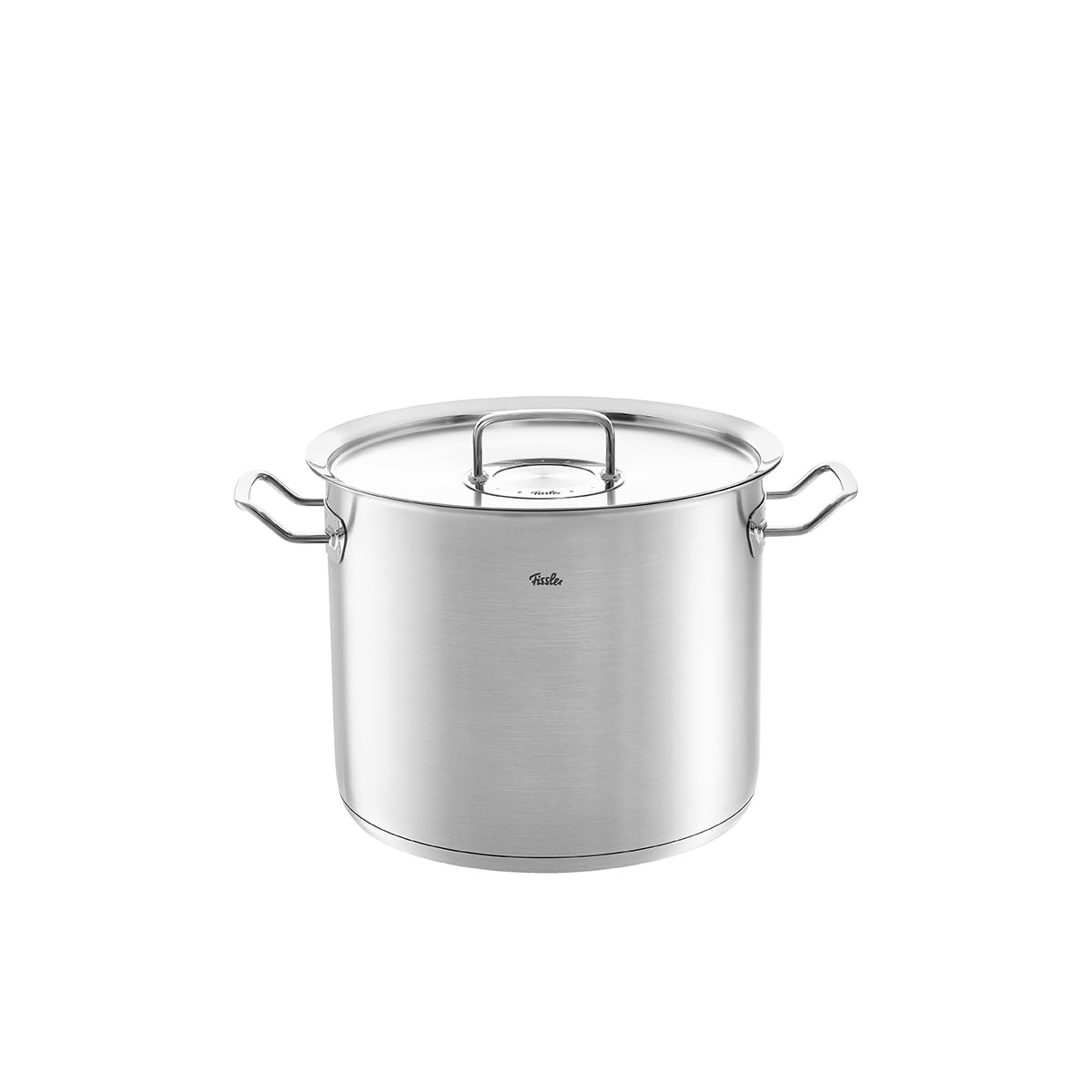 Fissler Original-Profi Collection/hoher Edelstahl-Kochtopf (Ø 28 cm, 14 L) Töpfe inkl. Metall-Deckel, Innen-Skalierung – Induktion, Made in Germany