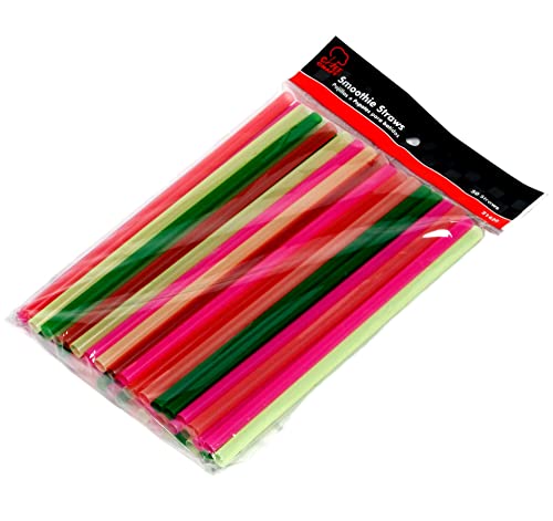 Pitillos Chef Craft Neon para Smoothie, 50 piezas, 20.32 cm miniatura 2