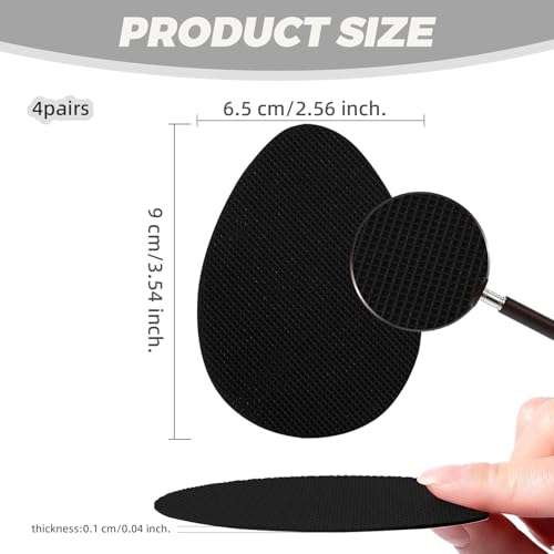 Almohadillas Antideslizantes para Zapatos 4pcs Silicón miniatura 3