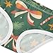 Bows & Pine Christmas Pattern All Seasons Girls' Panties Organic Underpants for Toddler in Sizes 2T,3T, 4T, 5T, 6Y and 8Y
