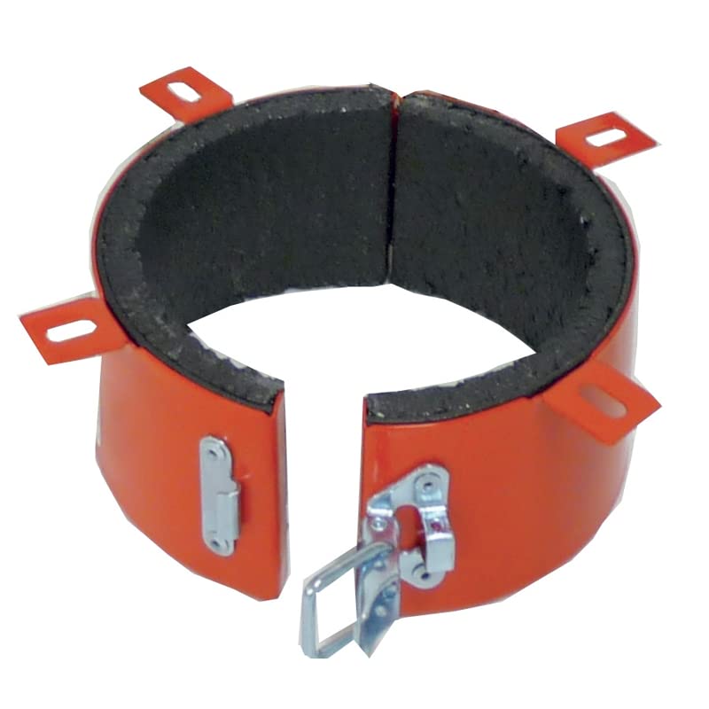 Collier coupe-feu - Collier coupe-feu rouge K-FIRE pour tube PVC diamètre 125mm -