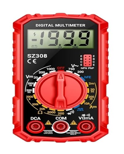 Multimètre de courant 10A SZ308 pour réparer circuits et triodes