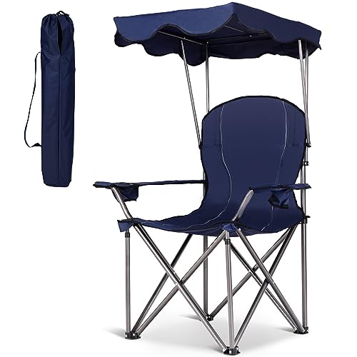 Sedia Pescatorie Pieghevole Sedie Esterne Blu 2 Sedie Pieghevoli Da Pesca O Campeggio - Blu Con Portabicchieri E Borsa | Portata 120 Kg Sedie Regista Portatili Sedia Pesca Pieghevole