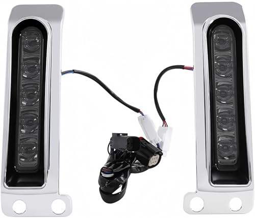 TCMT LED Inserts Saddlebag Support Auxiliary Filler Panel Brake Tail Lights Fit For Harley Road Glide FLTR 2014-2023 Electra Glide Ultra Classic 2014-2019 Ultra Limited 2014-2024