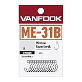 ヴァンフック(Vanfook) ME-31B ミノーエキスパート ミディアム 16本入り ステルスブラック #8