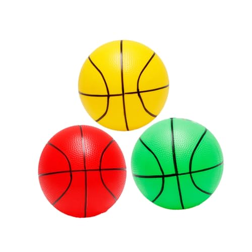 TOYANDONA 3 Piezas 9 Pelota para Pozo De Bebé Soporte De Aro De Baloncesto para Aro De Baloncesto De La Piscina Bolas De Billar De Baloncesto Juguetes De Pelota