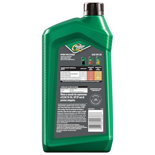 Quaker State Aceite Motor Mezcla Sintética 5W-30 1 Quart 6 unidades miniatura 2